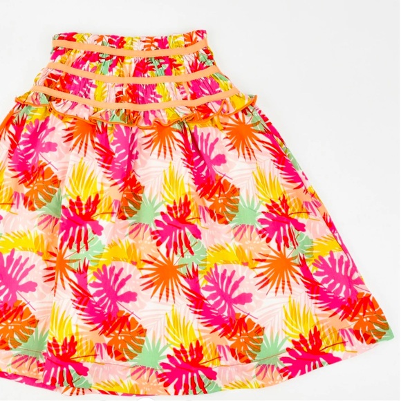 KIDI Chic  floral flare skirt - Picture 1 of 6